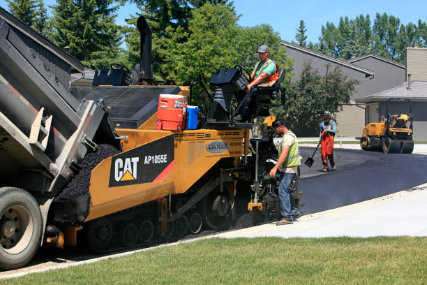 Permeable Paver Driveway in Cando, ND